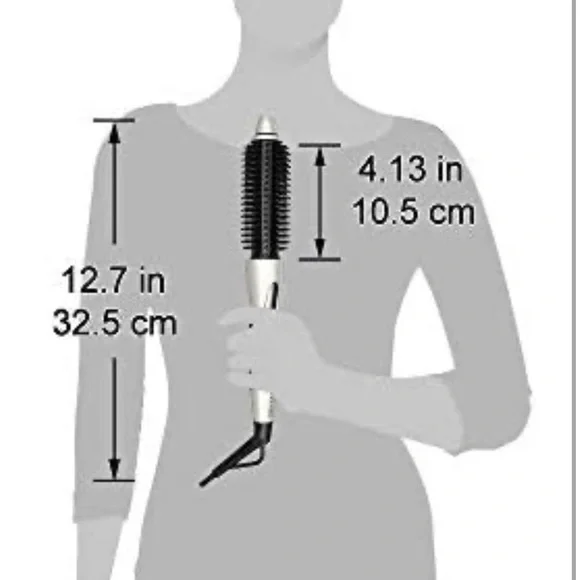 Hair Curler Straightening Brush